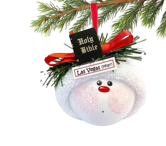 Bible Christmas Ornament