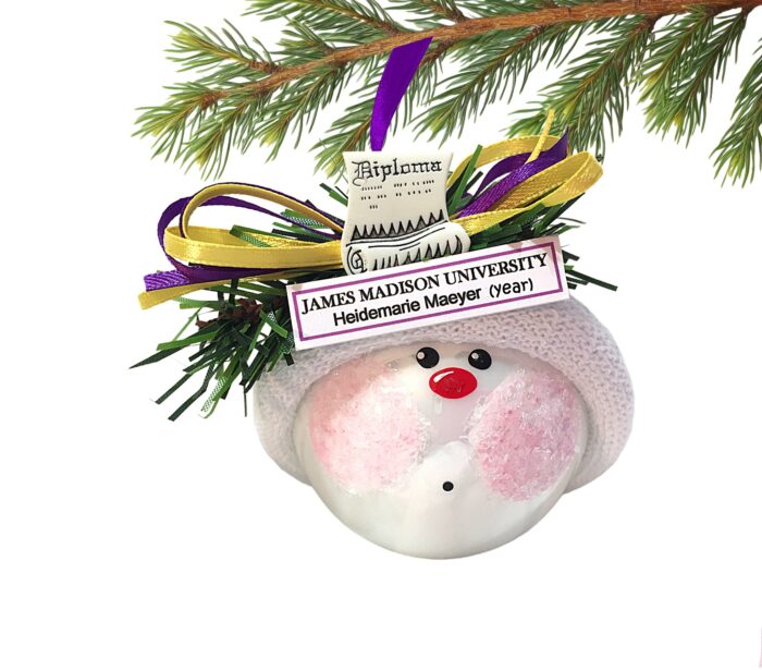 Graduation Ornament with Diploma Scroll
