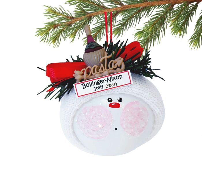 Italian Cooking Christmas Gift Ornaments Chianti Pasta Townsend Custom Gifts