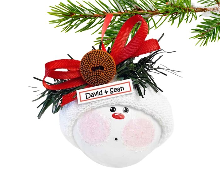 Basketball Christmas Ornament