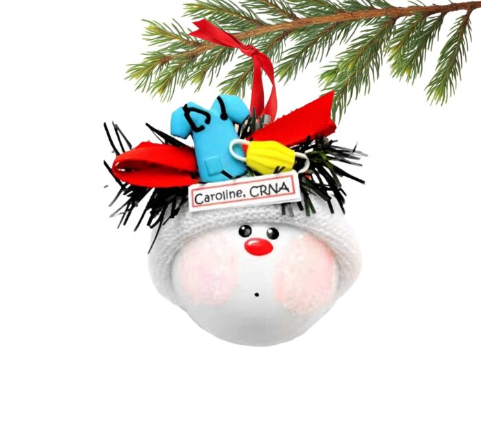 Healthcare Hero Doctor/Nurse Christmas Ornament