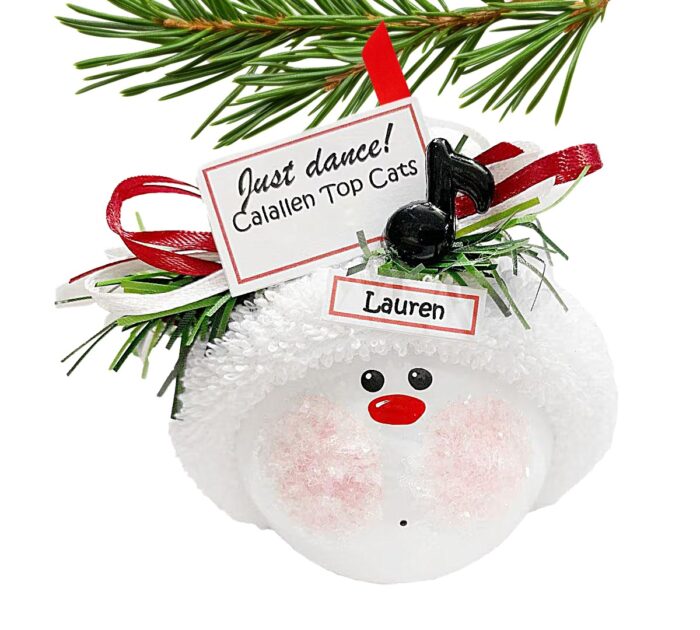 Drill Team Ornament with Music Note