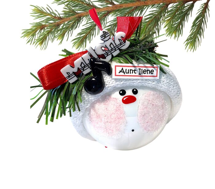 Music Gift Ornaments Black Note