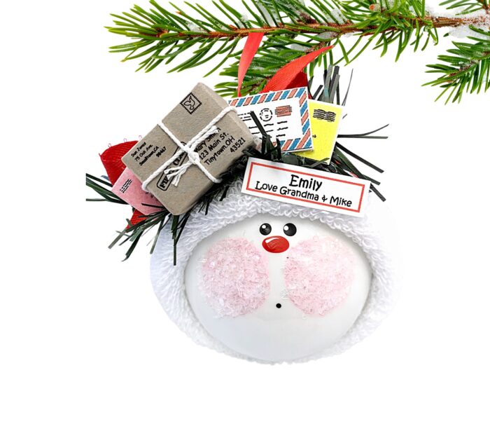 Delivery Truck Driver Christmas Ornaments Package