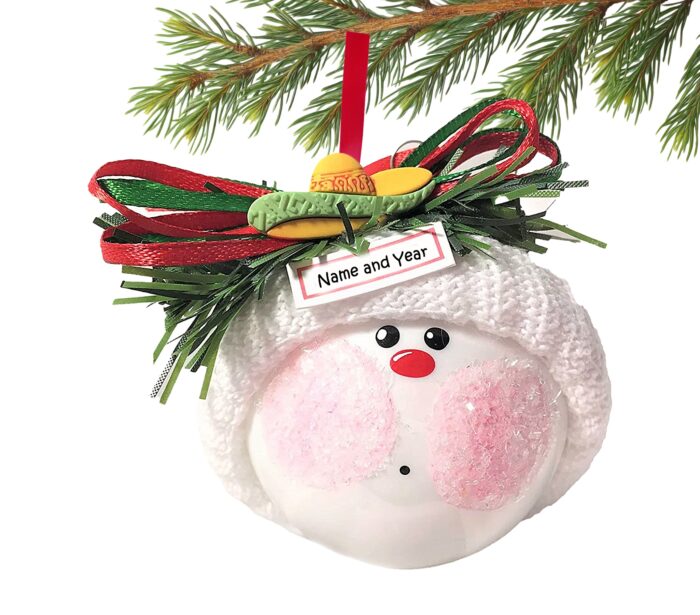 Mexico Souvenir Christmas Gift Ornaments Mexican Sombrero Personalized by Townsend Custom Gifts SAMPLE   W145