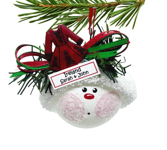 Irish Dance Christmas Ornament