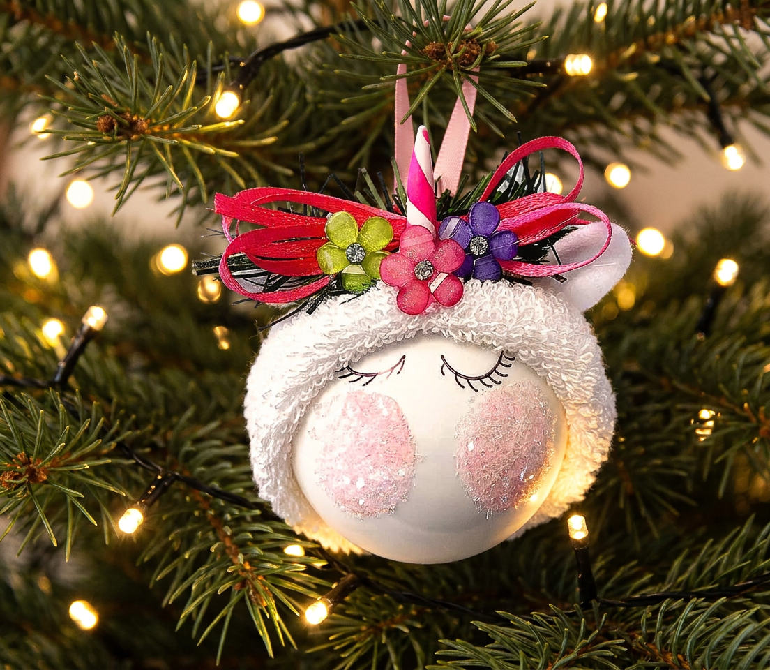 unicorn ornament