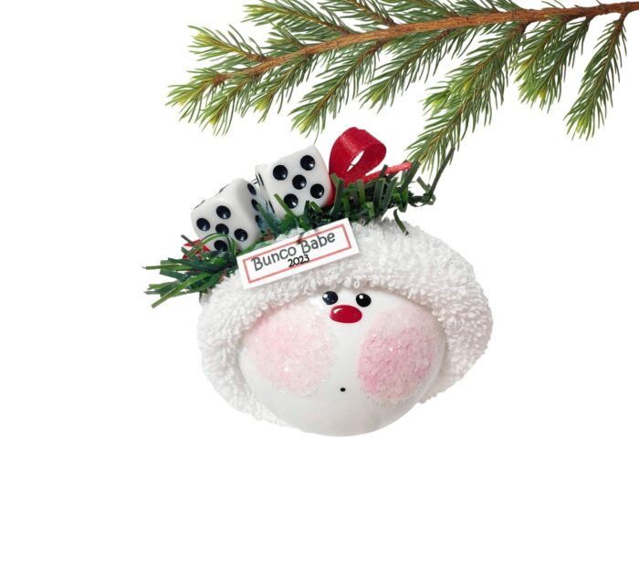 Bunko Bunco Babe Gift Ornaments with Dice - Image 2