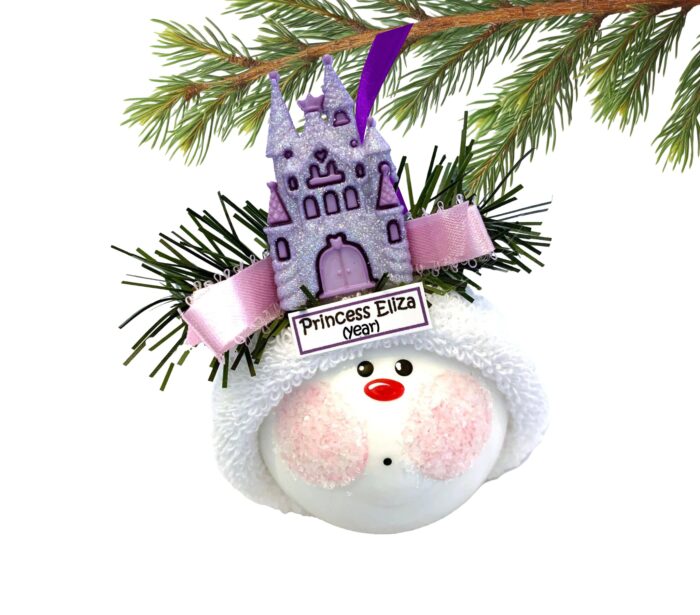 Princess Purple Glitter Castle