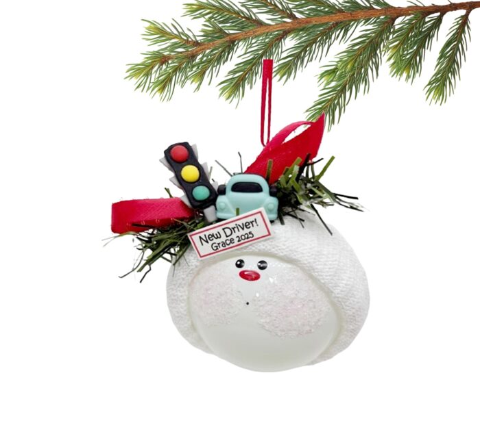 New Driver Christmas Gift Ornament