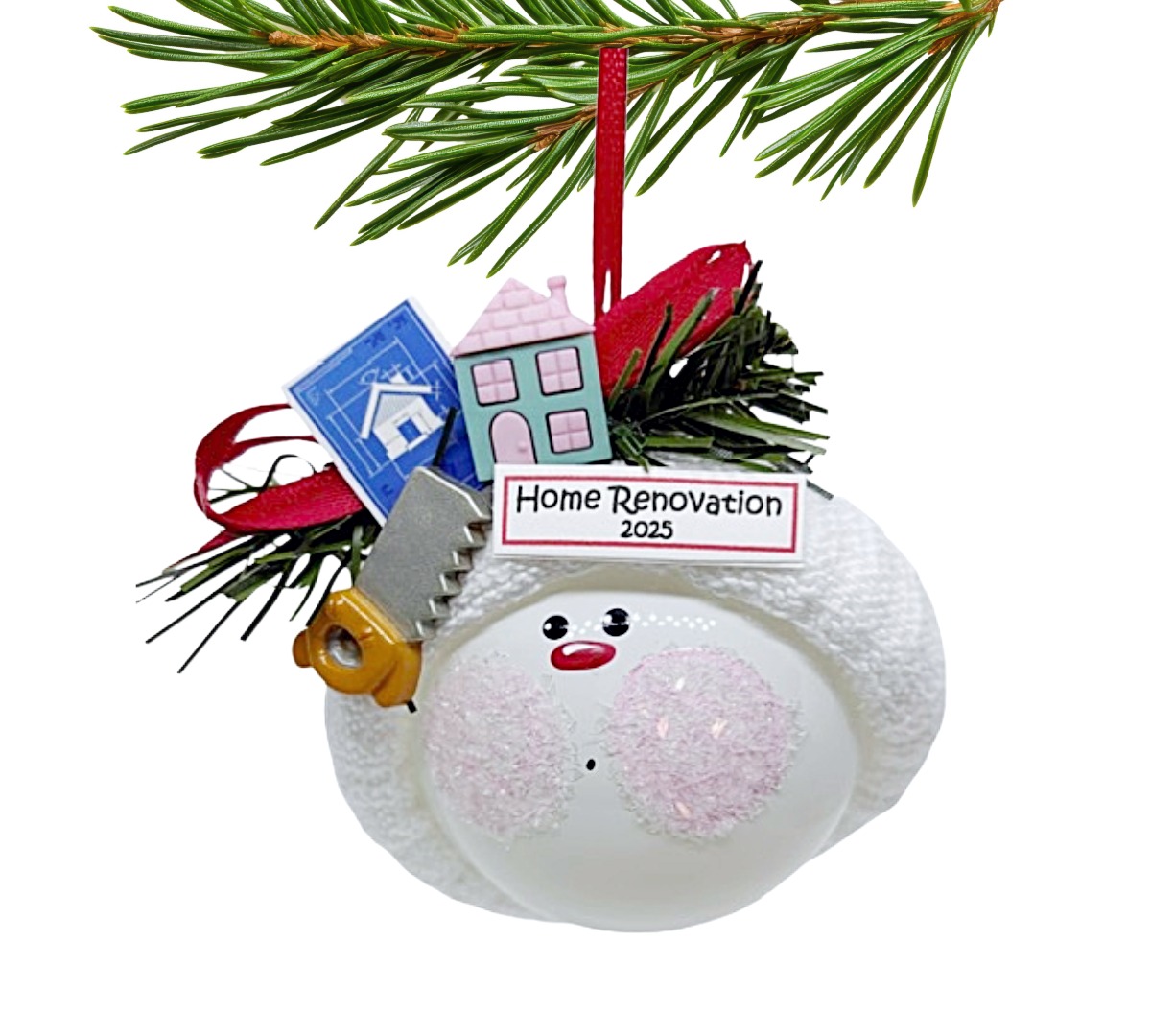 Construction Ornament