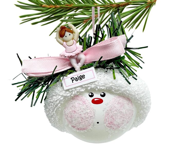 Dance Christmas Ornament- Ballerina Twirling: Townsend Custom Gifts