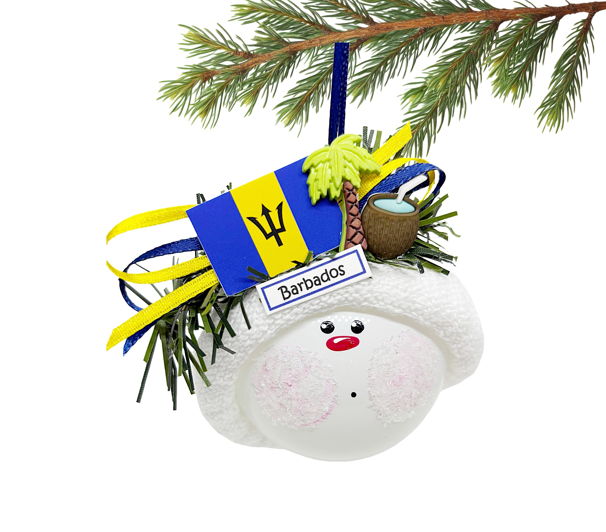 Barbados Ornament