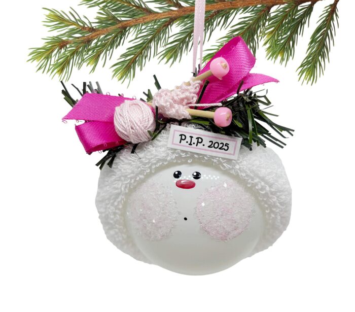 Knitting Ornament and Crochet Club Gift: Needlework with Yarn- Townsend Custom Gifts