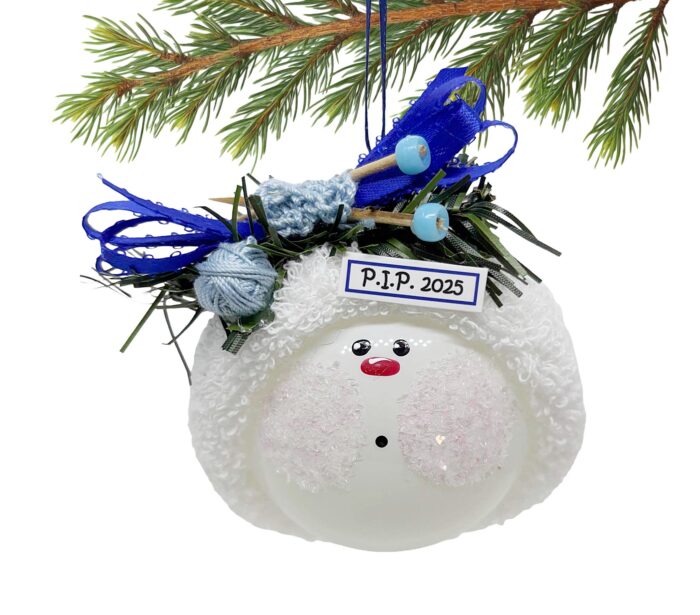 Knitting Ornament and Crochet Club Gift: Needlework with Yarn- Townsend Custom Gifts - Image 4