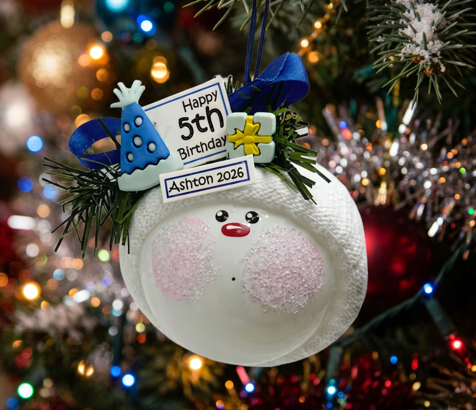 Child Birthday Ornament Christmas